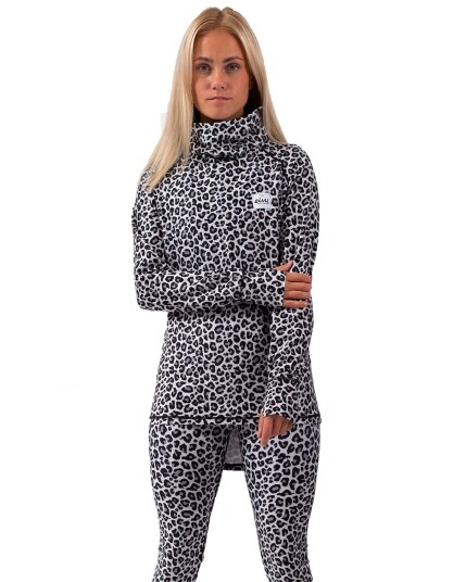 Eivy Icecold Gaiter Top W snøw Leopard (Storlek XXL)