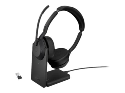 Jabra Evolve2 55 Hodesett Usb-a, Usb-c Optimert For Uc Stereo Svart