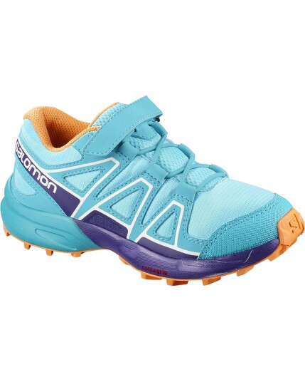 Salomon Speedcross Kids Blue Curac/Acai/Bird Of Pa (Storlek 27)