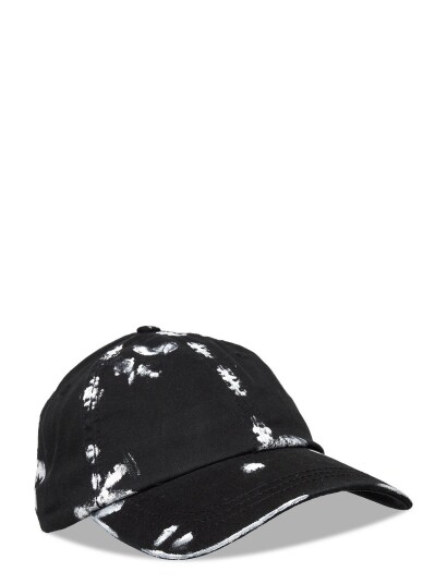 HAN Kjøbenhavn Cotton Cap Paint Patterned HAN Kjøbenhavn FADED BLACK ONE SIZE