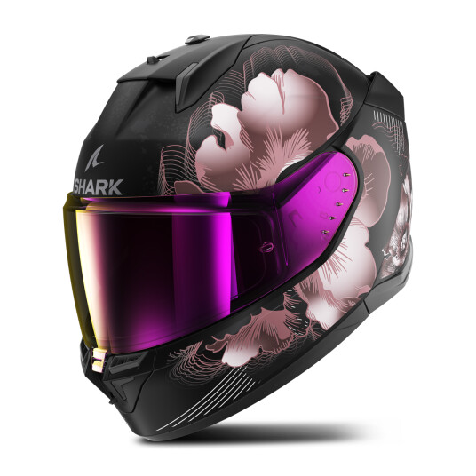 Shark D-Skwal 3 Mayfer Mat Full Face Helmet Black-Violet