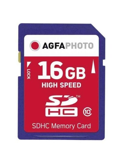 Agfa Photo - flash memory card - 16 GB - SDHC