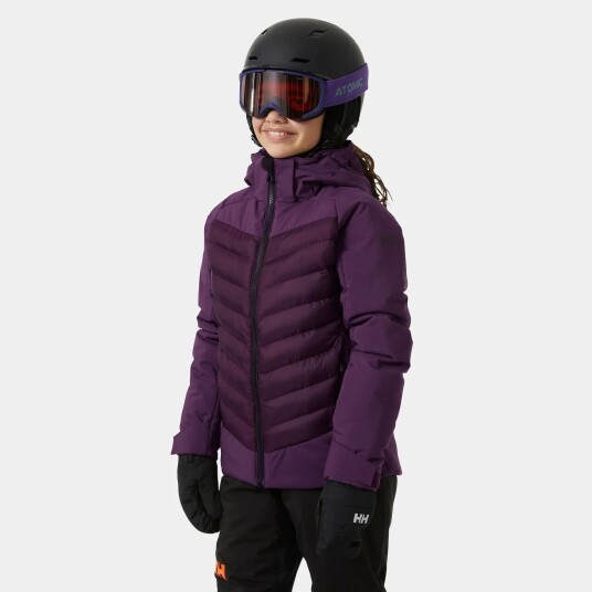 Helly Hansen Junior Jente Serene Skijakke Lilla 140/10 Lilla140/10