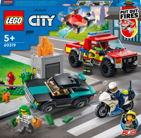 Lego City PolitijaktOg Brannslukkingssett 60319