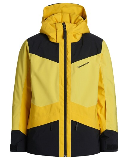 Peak Performance Gravity Jacket JR Trek Yellow/Citrine/Black (Storlek 170)