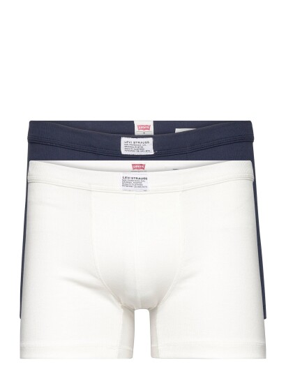 Levi´s Levis Men Rib Boxer Brief 2P Patterned MARSHMALLOW S