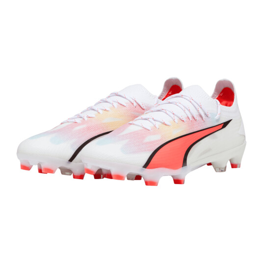 Puma ULTRA Ultimate FG/AG / Q3 23, fotballsko gress og kunstgress, unisex 43 Puma White-Puma Blac