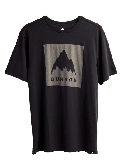 Burton Classic MTN High Organic S/S T-Shirt M True Black (Storlek XS)