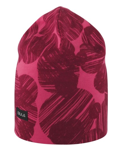 Bula Printed Wool Beanie Red