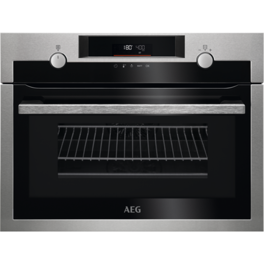 AEG 8000 CombiQuick Innebygget Ovn L No Rustfritt stål med Anti finger print BFB6000QM