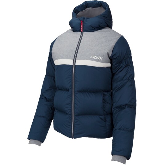 Swix Focus Down Jacket 23/24, dunjakke, dame L Dark Navy