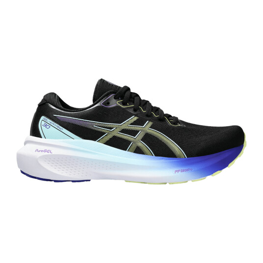 Asics Gel-Kayano 30, løpesko, dame 42.5 Black/glow Yellow