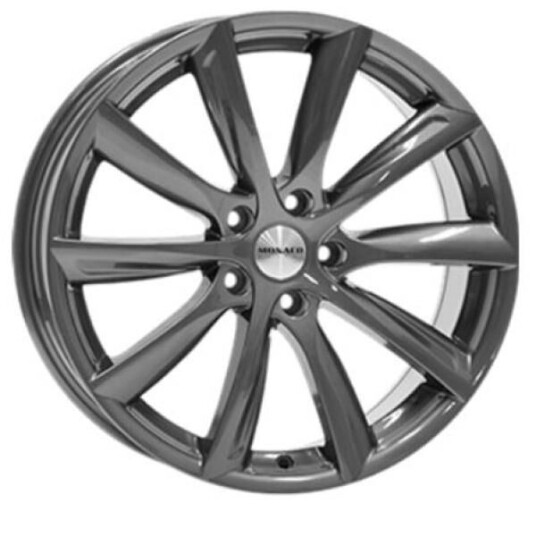 Monaco Gp6 Anthracite Dark 8x18 5x108 ET45 B63.4