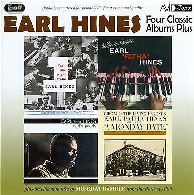 MediaTronixs Earl Hines : Four Classic Albums Plus: A Monday Date/Paris One Night Pre-Owned