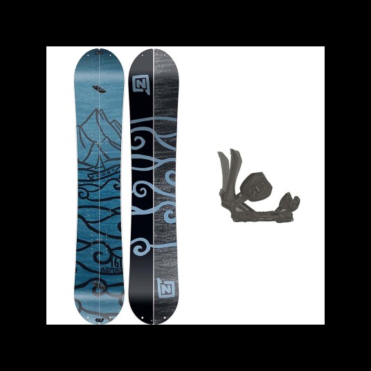 Nitro Nomad m/binding Splitboardpakke - Herre