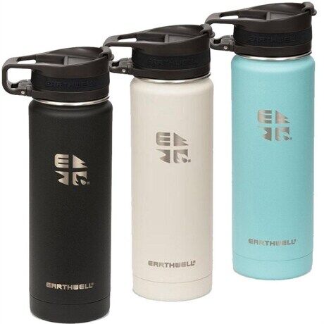 Earthwell Roaster Loop bottle 590 ml Aqua Blue