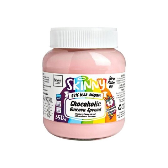 Skinny Food Unicorn Low Sugar Chocahalic Skinny Spread - 350g