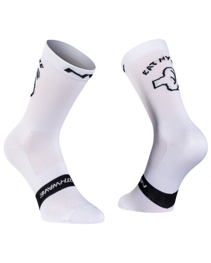 Northwave Eat My Dust Sock White (Storlek XS )