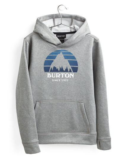 Burton Oak Pullover JR Gray Heather (Storlek M)