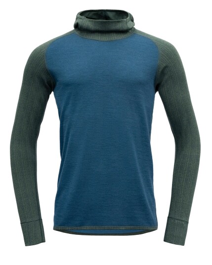 Devold Kvitegga Merino 230 Hoodie M Woods/Blue (Storlek S)