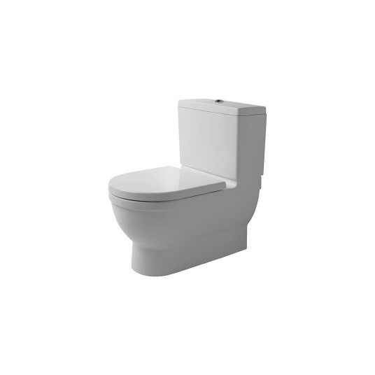 Duravit Starck 3 Gulvstående toalett 435x735 mm, Hvit