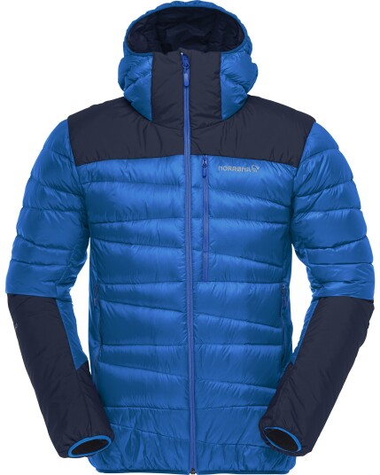 Norrøna Falketind Down Hood 750 Jacket M Olympian Blue (Storlek L)