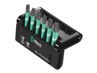 Wera Bit-Check 6 TX Impaktor 1 - Spissett for skrutrekker - 6 deler - torx - T20, T25, T30, T40 - heksagonal - lengde: 50 mm