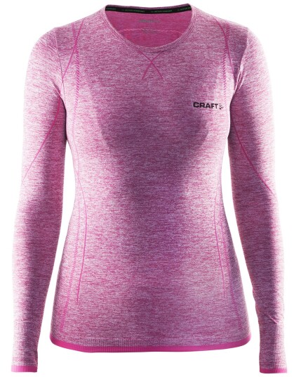 Craft Active Comfort Round Neck L/S W Smoothie (Storlek XS)