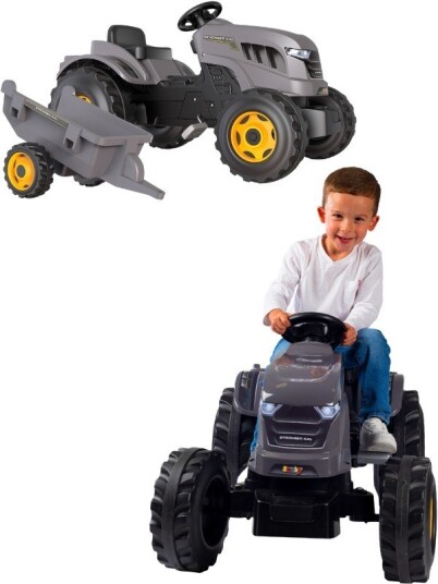 Smoby Stronger XXL tråtraktor med henger fra 3 år