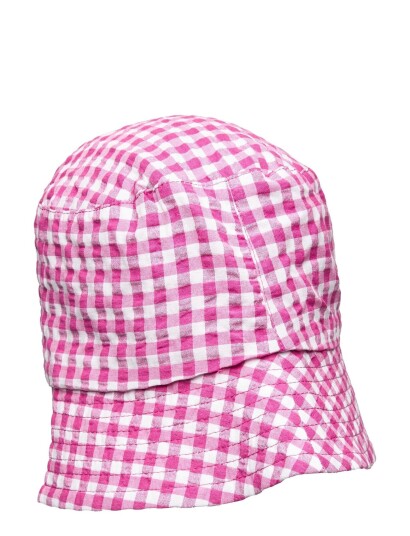 Ma-ia Family Jun Plaid Hat Pink Ma-ia Family PINK 48-50,52-54