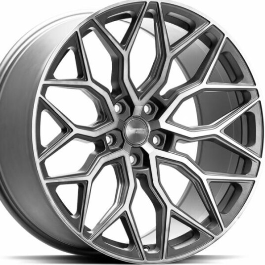 Vossen Hf2 Tinted Matte Gunmetal 9.5x19 5x112 ET35 B66.6