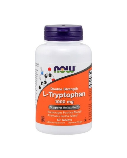 Now Foods L-Tryptophan - 1000mg - 60 tabs