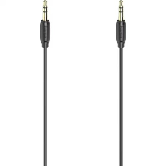 Hama Audio 3,5mm til 3,5mm gullbelagt kabel 0,5m