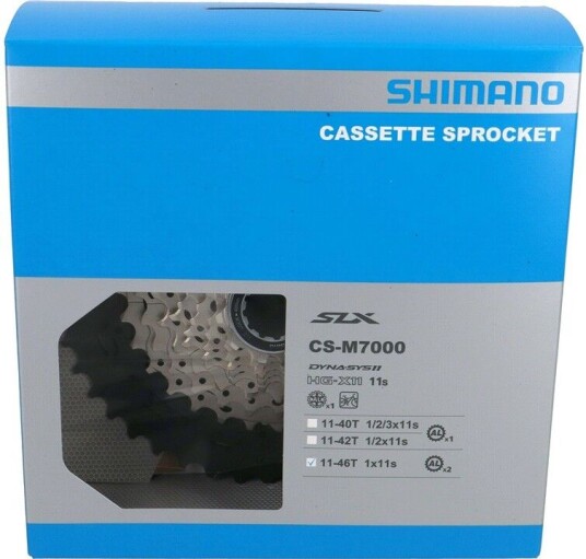 Shimano Kassett Slx 11delt M7000 11-46 Ass 11-46