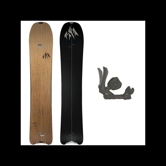 Jones Snowboards Jones W's Hovercraft Split m/binding Splitboardpakke - Dame