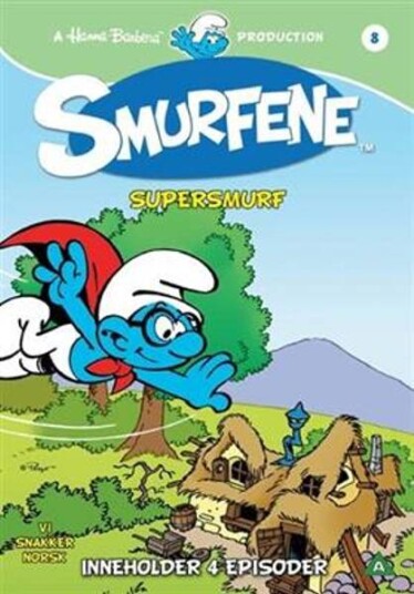 Smurfene 8 Supersmurf DVD