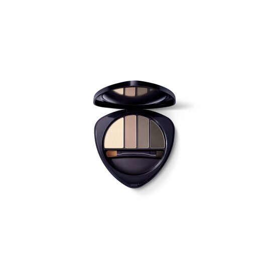 Dr. Hauschka Eye & Brow Palette 01 Stone 5,3 g Øyenskygge