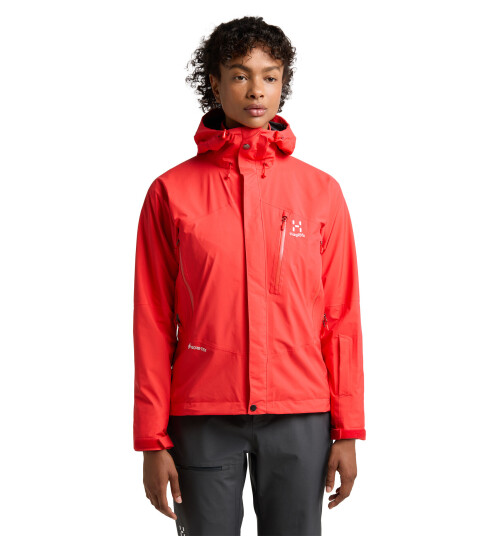 Haglöfs Astral GTX Jacket Women Poppy Red XS