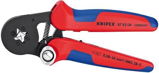 Knipex Presstång 975304 180mm 0,08-10+16mm² 2k, För Ändhylsor