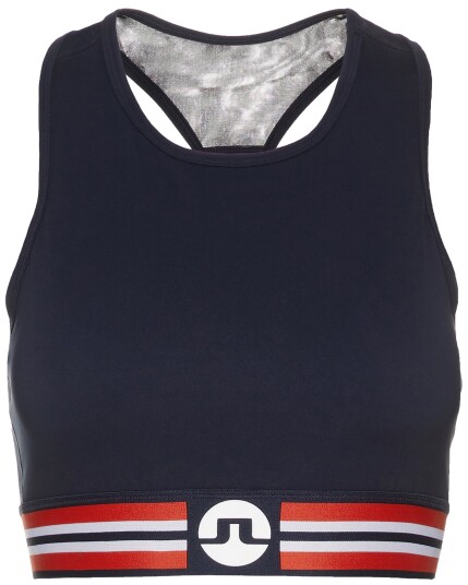 J.Lindeberg Alexis Compression Poly Top W JL Navy (Storlek M)