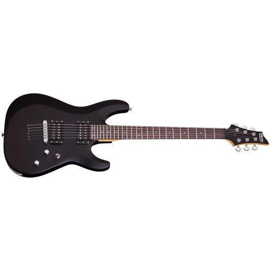 Schecter C-6 Deluxe Satin Black