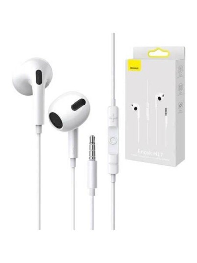 Baseus Encok H17 Earphones (white)