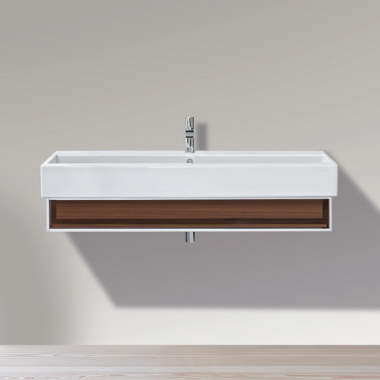 Duravit Vero Møbelservant 1200x470 mm, 1 blanderhull, Wondergliss