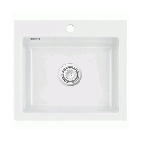 Lavabo Mera 57 Kjøkkenvask 575x510 mm, Hvit