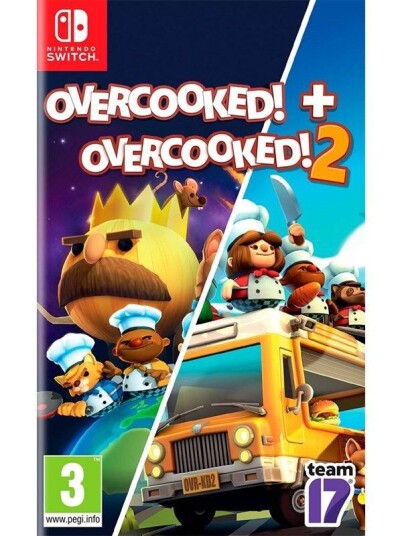 Overcooked + Overcooked 2 Double Pack (NS)