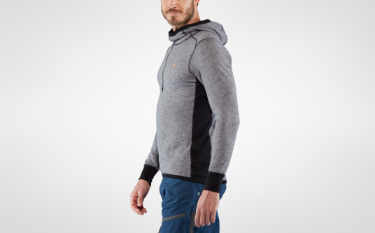 Fjellreven BERGTAGEN WOOLTERRY HOODIE M  GREY