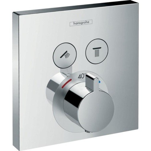 Hansgrohe ShowerSelect termostat Med 2 uttak, Krom