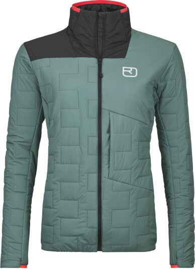 Ortovox Swisswool Piz Segnas Jacket Dame Arctic Grey S