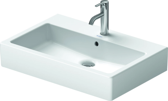 Duravit Vero Toppmontert Servant 700x470 mm, u/bl.hull, u/overløp, Hvit