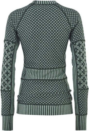 Kari Traa Smekker Ls Dame Pine Green XS